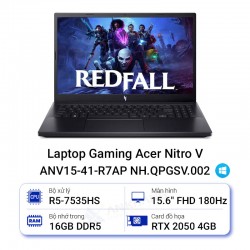 Laptop Gaming Acer Nitro V ANV15-41-R7AP NH.QPGSV.002