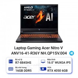 Laptop Gaming Acer Nitro V ANV16-41-R36Y NH.QP1SV.004