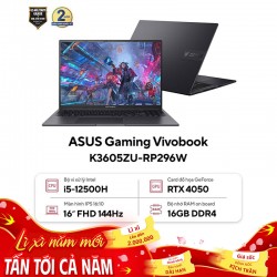 Laptop Asus Gaming Vivobook K3605ZU-RP296W