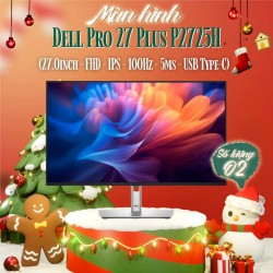 Màn hình LCD Dell Pro 27 Plus P2725H (27.0inch - FHD - IPS - 100Hz - 5ms - USB Type-C)