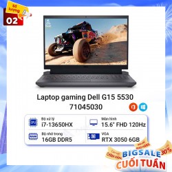 Laptop gaming Dell G15 5530 71045030