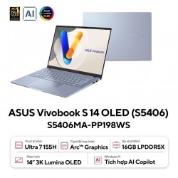 Laptop ASUS Vivobook S 14 OLED S5406MA-PP198WS