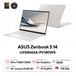 Laptop ASUS Zenbook S 14 UX5406SA-PV140WS