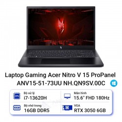 Laptop Gaming Acer Nitro V 15 ProPanel ANV15-51-73UU NH.QN9SV.00C