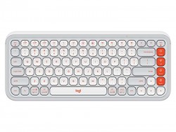 Bàn phím không dây Logitech POP ICON Keys màu trắng (OFF-WHITE)