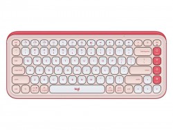 Bàn phím không dây Logitech POP ICON Keys màu hồng (ROSE)