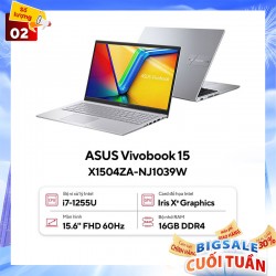 Laptop ASUS Vivobook 15 X1504ZA-NJ1039W