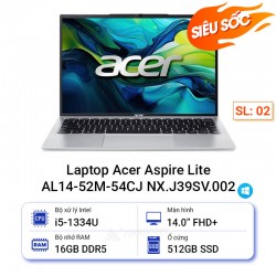 Laptop Acer Aspire Lite AL14-52M-54CJ NX.J39SV.002