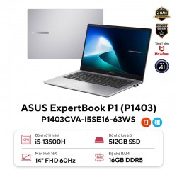 Laptop ASUS ExpertBook P1 P1403CVA-i5SE16-63WS