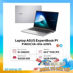 Laptop ASUS ExpertBook P1 P1403CVA-i516-63WS