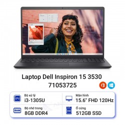 Laptop Dell Inspiron 15 3530 71053725