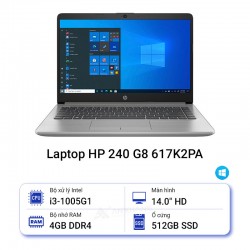 Laptop HP 240 G8 617K2PA