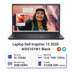 Laptop Dell Inspiron 15 3530 N5I5101W1 Black