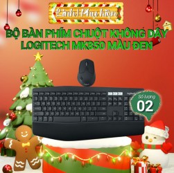 Bộ bàn phím - chuột không dây Logitech MK850 màu đen (920-008219)