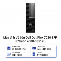 Máy tính để bàn Dell OptiPlex 7020 SFF S7020-14500-08512U