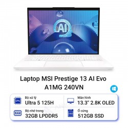 Laptop MSI Prestige 13 AI Evo A1MG 240VN