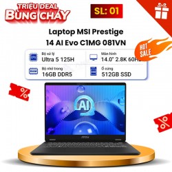 Laptop MSI Prestige 14 AI Evo C1MG 081VN