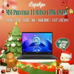 Laptop MSI Prestige 14 AI Evo C1MG 081VN