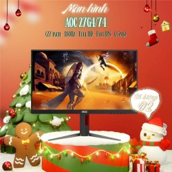 Màn hình Gaming AOC 27G4/74 (27 inch - 180Hz - Full HD - Fast IPS - 0.5ms)