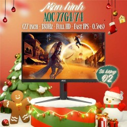 Màn hình Gaming AOC 27G4/74 (27 inch - 180Hz - Full HD - Fast IPS - 0.5ms)