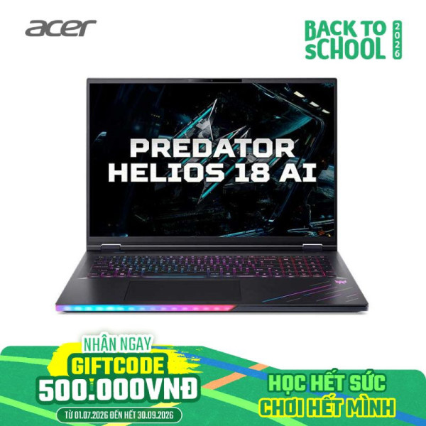 Laptop Acer Gaming Predator Helios 18 AI PH18-73-93P0 NH.QVYSV.001