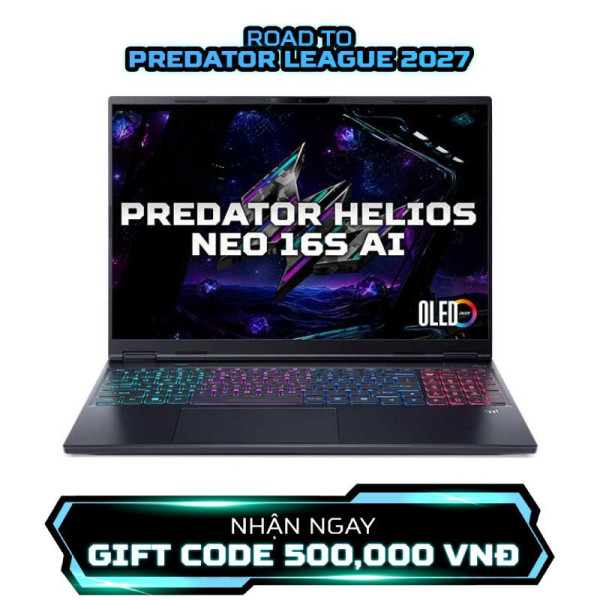 Laptop Acer Gaming Predator Helios Neo 16S AI PHN16S-71-95MS NH.QX7SV.002