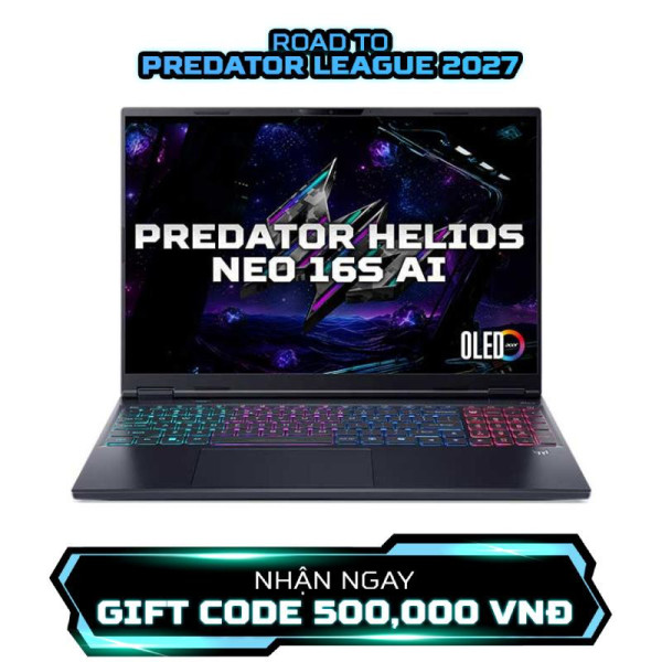 Laptop Acer Gaming Predator Helios Neo 16S AI PHN16S-71-94T0 NH.QX7SV.001