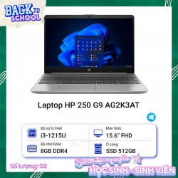 Laptop HP 250 G9 AG2K3AT