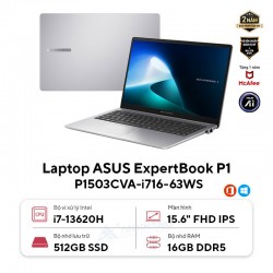 Laptop ASUS ExpertBook P1 P1503CVA-i716-63WS