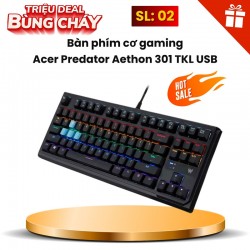 Bàn phím cơ gaming Acer Predator Aethon 301 TKL USB GP.KBD11.01G