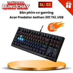 Bàn phím cơ gaming Acer Predator Aethon 301 TKL USB GP.KBD11.01G