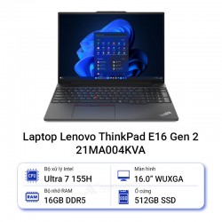 Laptop Lenovo ThinkPad E16 Gen 2 21MA004KVA