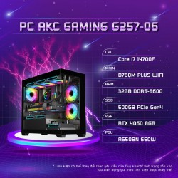 PC AKC Gaming G257-06 (i7-14700F/B760M/32GB/500GB/RTX4060)