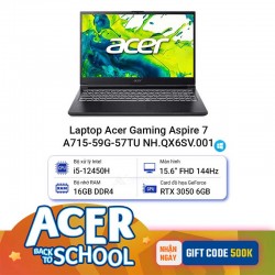 Laptop Acer Gaming Aspire 7 A715-59G-57TU NH.QX6SV.001