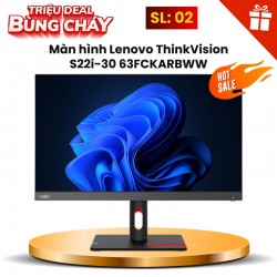Màn hình Lenovo ThinkVision S22i-30 63FCKARBWW