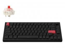 Bàn phím cơ không dây Keychron Q1M-M1S Q1 Max Red Switch Side-Printed Keycaps Knob Version Black 