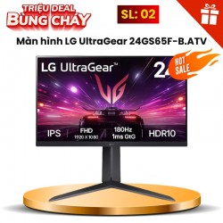 Màn hình máy tính LG UltraGear 24GS65F-B.ATV (23.8inch - 180Hz - IPS - FHD - HDR10)