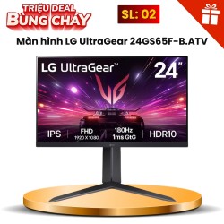 Màn hình máy tính LG UltraGear 24GS65F-B.ATV (23.8inch - 180Hz - IPS - FHD - HDR10)