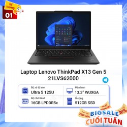Laptop Lenovo ThinkPad X13 Gen 5 21LVS62000