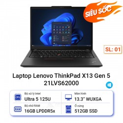 Laptop Lenovo ThinkPad X13 Gen 5 21LVS62000