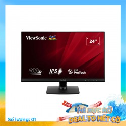 Màn hình LCD ViewSonic VA2414-H (24 inch - FHD - IPS - 100Hz - 4ms)