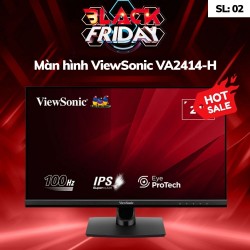 Màn hình LCD ViewSonic VA2414-H (24 inch - FHD - IPS - 100Hz - 4ms)