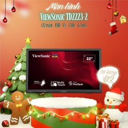 Màn hình cảm ứng ViewSonic TD2223-2 (22 inch - FHD - VA - 75Hz - 6.5ms)