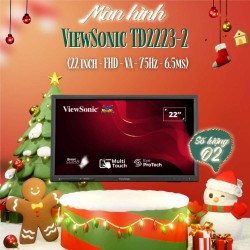 Màn hình cảm ứng ViewSonic TD2223-2 (22 inch - FHD - VA - 75Hz - 6.5ms)