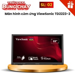 Màn hình cảm ứng ViewSonic TD2223-2 (22 inch - FHD - VA - 75Hz - 6.5ms)