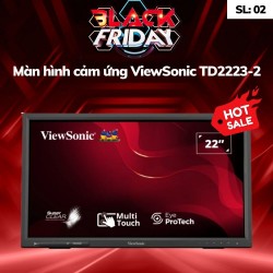 Màn hình cảm ứng ViewSonic TD2223-2 (22 inch - FHD - VA - 75Hz - 6.5ms)