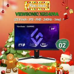 Màn hình Gaming ViewSonic XG2409A (23.8 inch - IPS - FHD - 240Hz - 1ms)