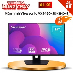 Màn hình Viewsonic VX2480-2K-SHD-2 (23.8 inch - 2K QHD - IPS - 100Hz - 5ms)