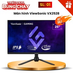 Màn hình LCD ViewSonic VX2528 (24.5 inch - 180Hz - Full HD - IPS - 0.5ms - Có loa)
