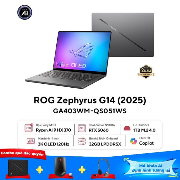 Laptop ASUS ROG Zephyrus G14 GA403WM-QS051WS